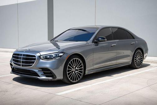 Gray Metallic 2024 Mercedes-Benz S-Class 4MATIC