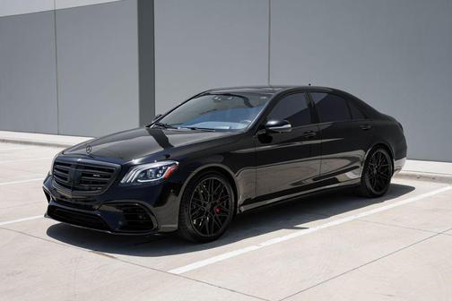 Black 2020 Mercedes-Benz AMG S 63 4MATIC