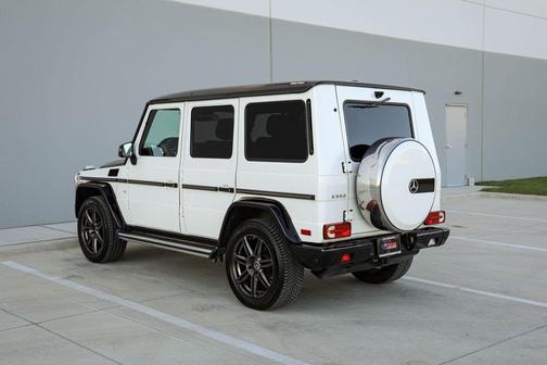 White 2015 Mercedes-Benz G-Class 4MATIC
