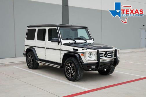 White 2015 Mercedes-Benz G-Class 4MATIC