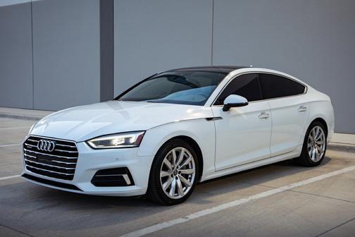 Glacier White 2018 Audi A5 2.0T Premium