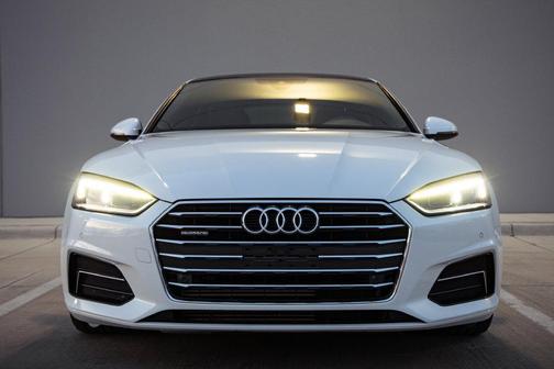 Glacier White 2018 Audi A5 2.0T Premium