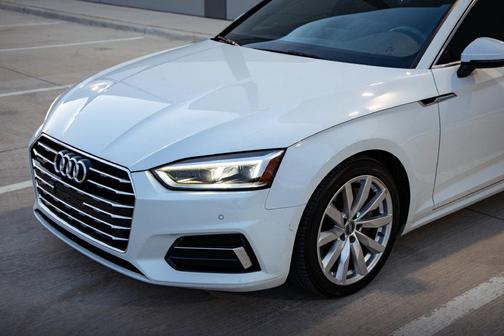 Glacier White 2018 Audi A5 2.0T Premium