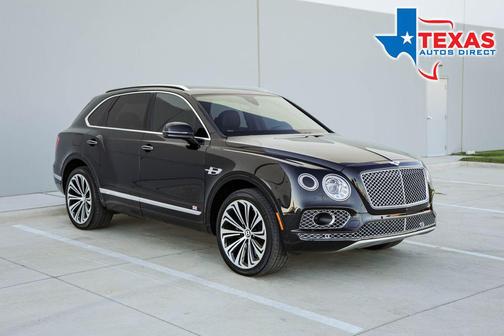 Black 2018 Bentley Bentayga W12 Signature
