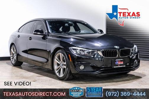 Black Sapphire Metallic 2018 BMW 430 Gran Coupe i