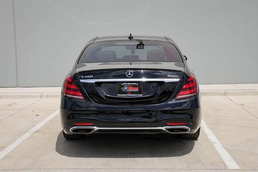 Black 2018 Mercedes-Benz S-Class 4MATIC