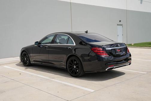 Black 2018 Mercedes-Benz S-Class 4MATIC