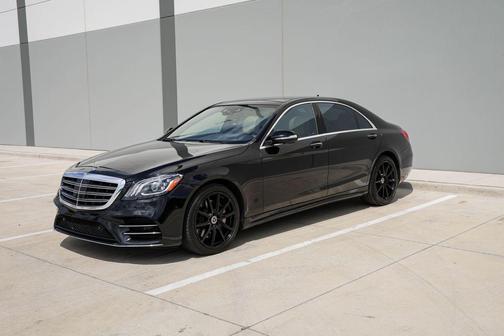 Black 2018 Mercedes-Benz S-Class 4MATIC
