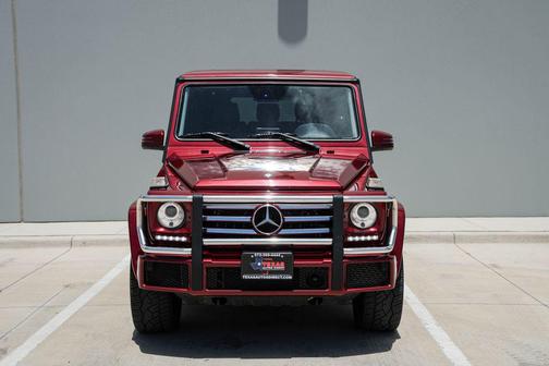 Red 2017 Mercedes-Benz G-Class 4MATIC