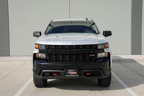 Silver Ice Metallic 2021 Chevrolet Silverado 1500 Custom Trail Boss