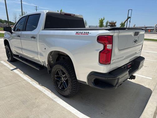 Silver Ice Metallic 2021 Chevrolet Silverado 1500 Custom Trail Boss