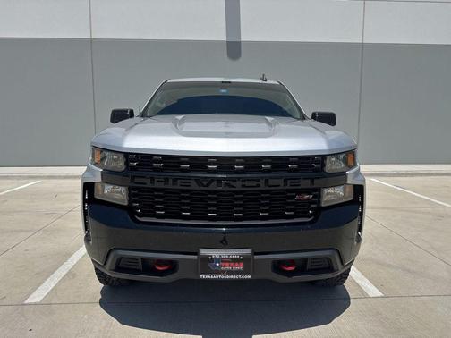 Silver Ice Metallic 2021 Chevrolet Silverado 1500 Custom Trail Boss
