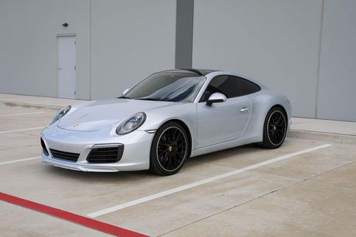 Rhodium Silver Metallic 2017 Porsche 911 Carrera
