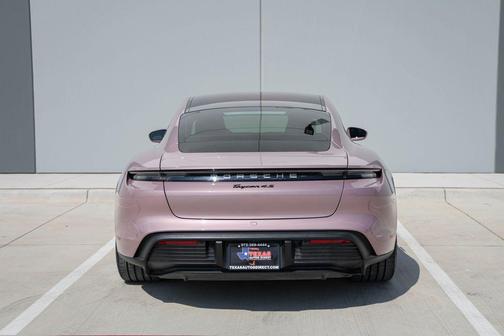 Pink 2021 Porsche Taycan 4S
