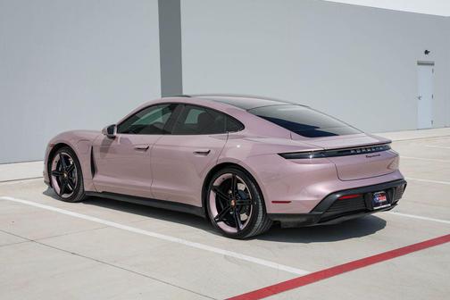 Pink 2021 Porsche Taycan 4S