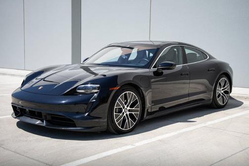 Black 2022 Porsche Taycan Taycan