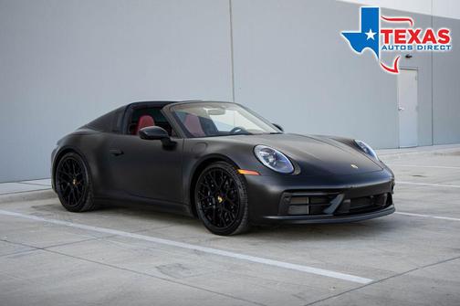 Jet Black 2024 Porsche 911 Targa 4 GTS