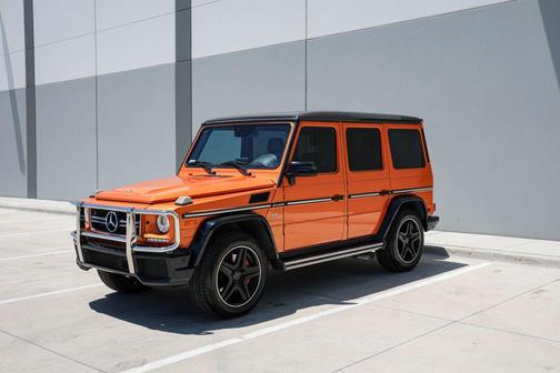 Orange 2018 Mercedes-Benz AMG G 63 4MATIC