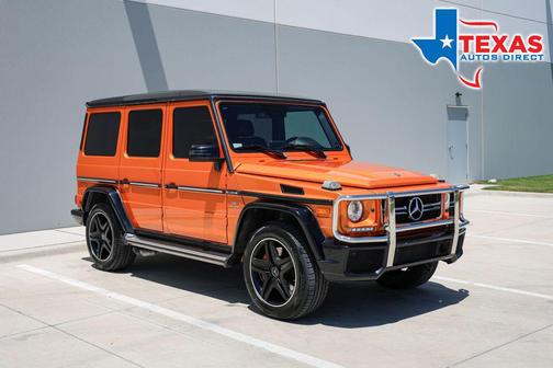 Orange 2018 Mercedes-Benz AMG G 63 4MATIC