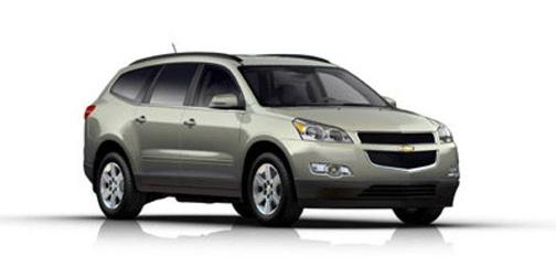 White 2012 Chevrolet Traverse LT