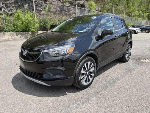 Ebony Twilight Metallic 2021 Buick Encore Preferred