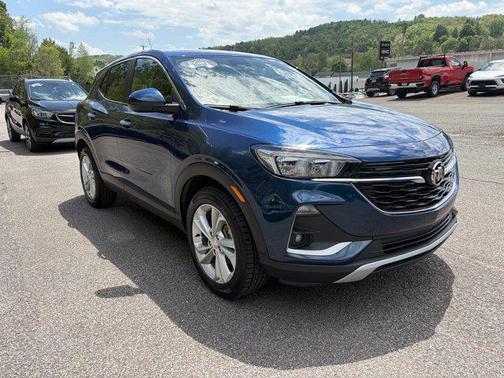 Deep Azure Metallic 2021 Buick Encore GX Preferred