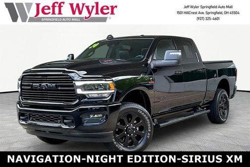 Diamond Black Crystal Pearlcoat 2024 RAM 2500 Laramie Crew Cab 4x4 6'4' Box