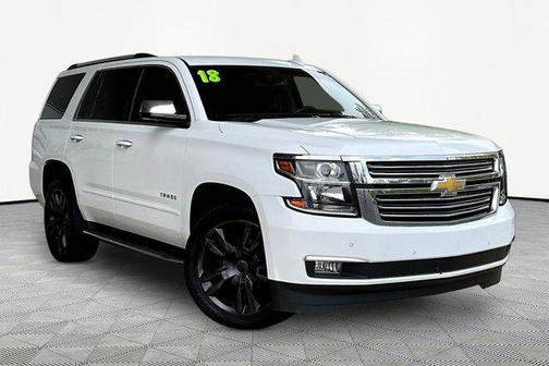 Summit White 2018 Chevrolet Tahoe Premier