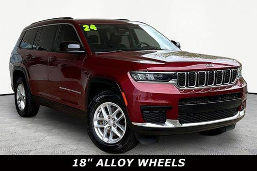 Velvet Red Pearlcoat 2024 Jeep Grand Cherokee L Laredo