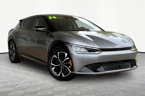 Steel Gray 2024 Kia EV6 Wind