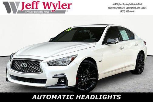Majestic White 2020 INFINITI Q50 3.0t RED SPORT 400