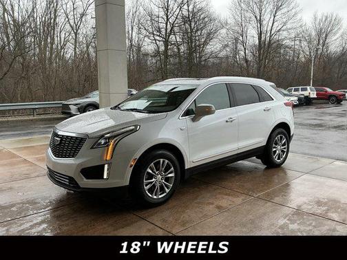 Crystal White Tricoat 2023 Cadillac XT5 Premium Luxury