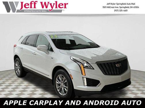 Crystal White Tricoat 2023 Cadillac XT5 Premium Luxury