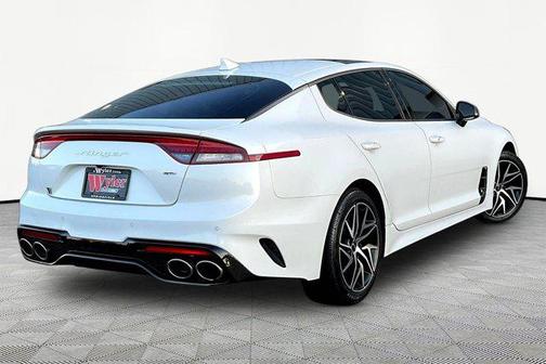 Snow White Pearl 2023 Kia Stinger GT-Line