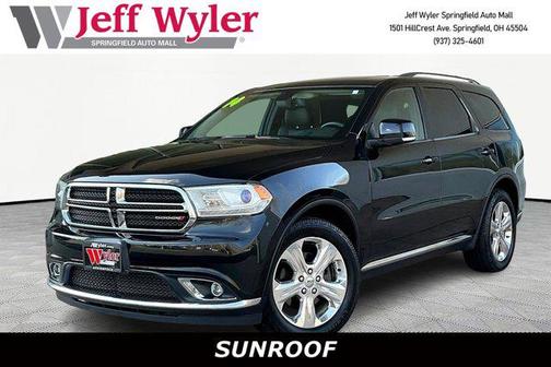 Brilliant Black Crystal Pearlcoat 2014 Dodge Durango Limited