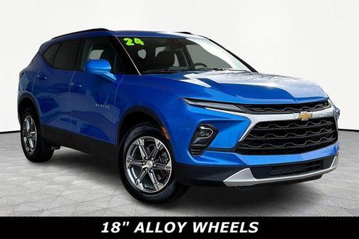 Riptide Blue Metallic 2024 Chevrolet Blazer 2LT