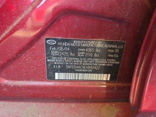 2014 Hyundai SONATA GLS