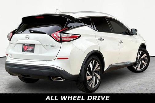 Pearl White 2017 Nissan Murano Platinum