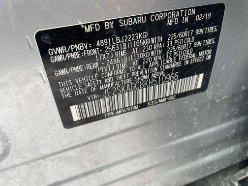 2019 Subaru Forester Premium