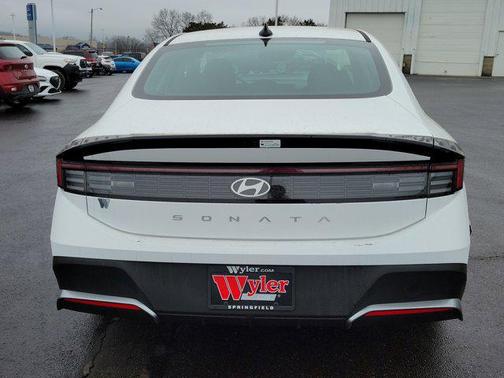 Serenity White 2026 Hyundai SONATA SE