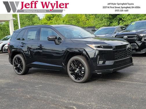Midnight Black Metallic 2026 Toyota RAV4 Plug-In Hybrid SE