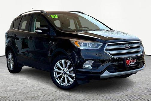 Shadow Black 2018 Ford Escape Titanium