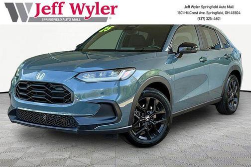 Nordic Forest Pearl 2025 Honda HR-V AWD Sport