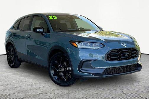 Nordic Forest Pearl 2025 Honda HR-V AWD Sport