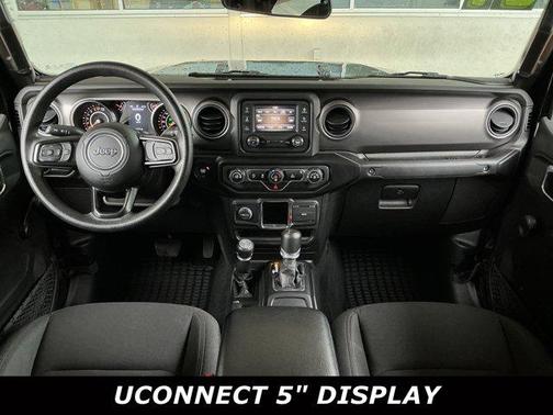 Black Clearcoat 2021 Jeep Gladiator Sport