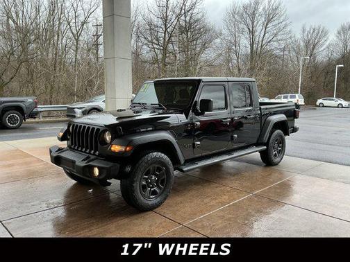 Black Clearcoat 2021 Jeep Gladiator Sport