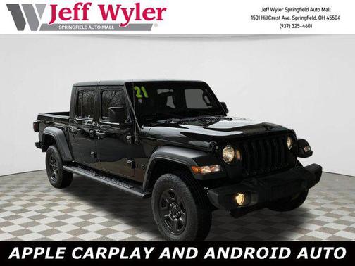 Black Clearcoat 2021 Jeep Gladiator Sport