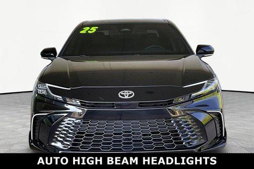 Midnight Black Metallic 2025 Toyota Camry XSE