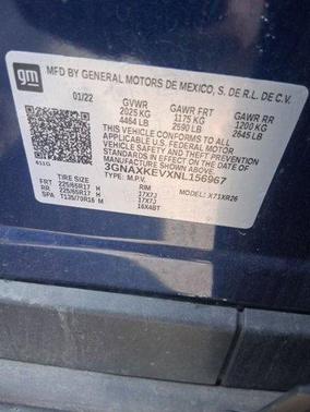 Blue Glow Metallic 2022 Chevrolet Equinox 1LT