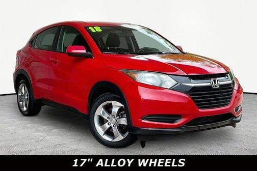Milano Red 2018 Honda HR-V LX